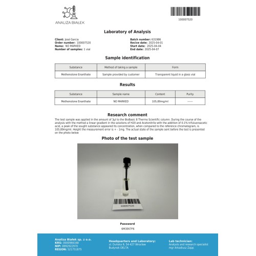Primos 100 mg/ml (Methenolone Enanthate) 10ml vial