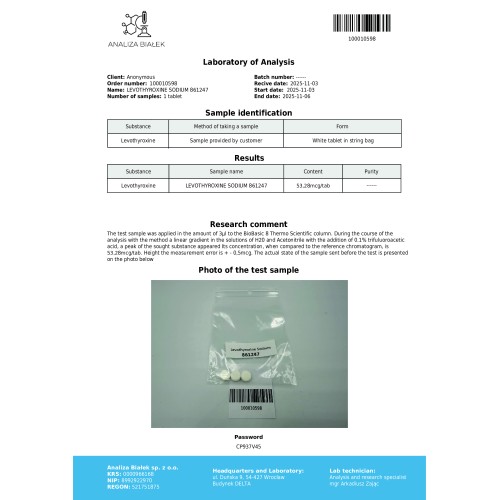 T4 Euthymed 50 mcg (Levothyroxine Sodium) 