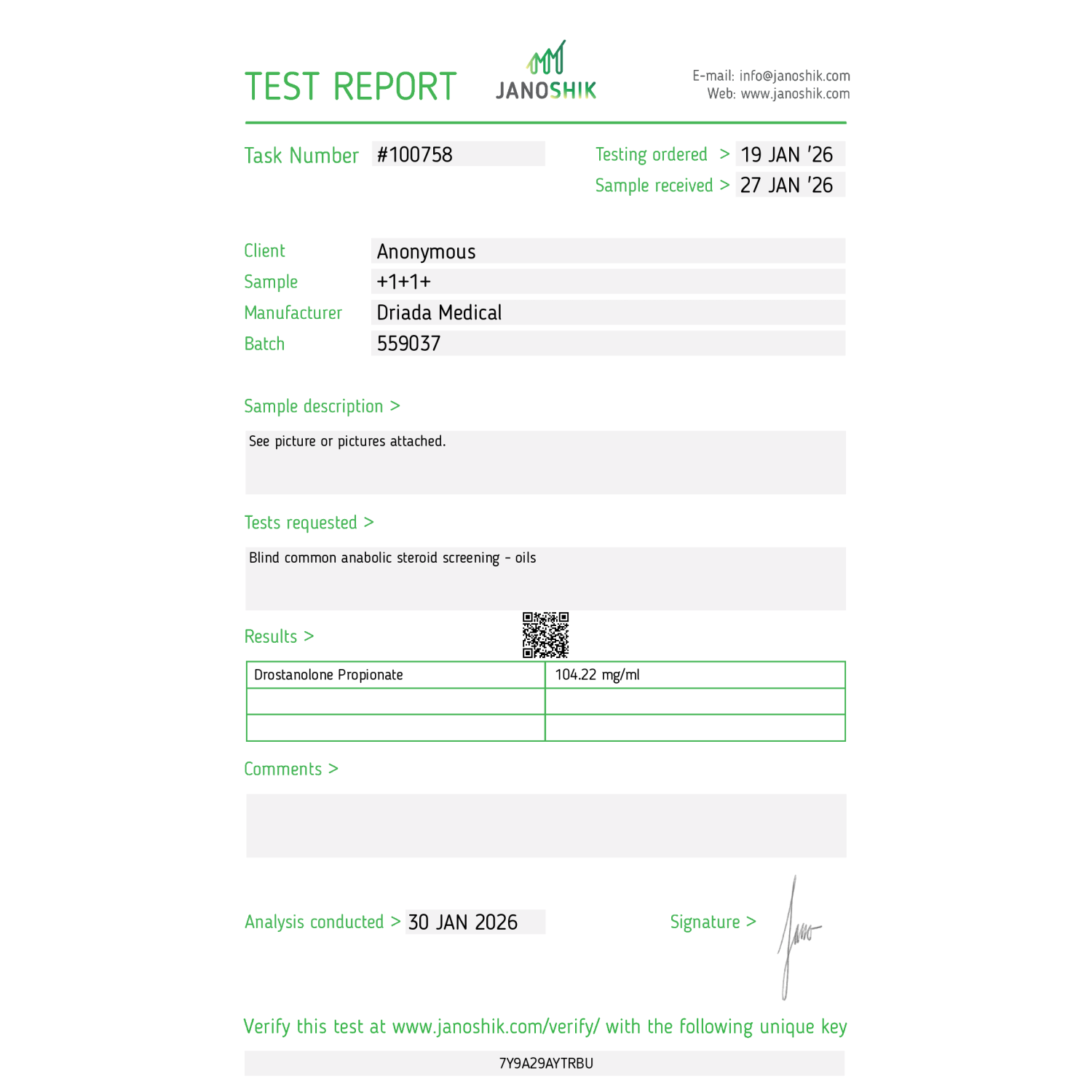 Mastelad 100 mg/ml (Drostanolone Propionate)