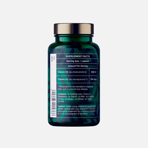 Allaes Vitamin D3+K2