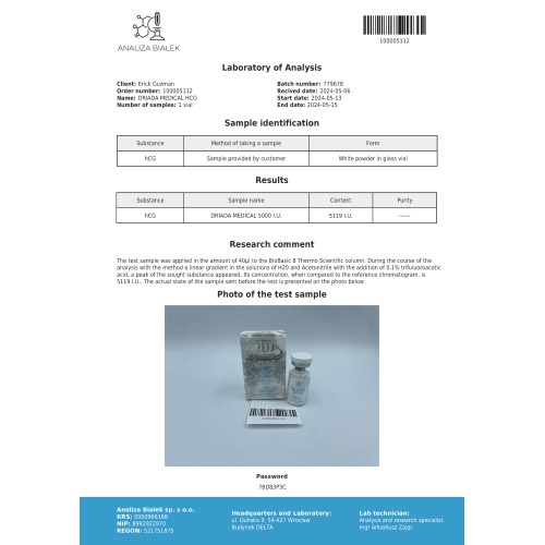 HCG 5000iu (Human chorionic gonadotropin)