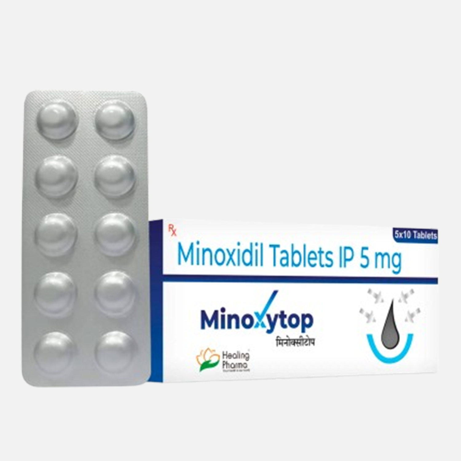 Minoxytop 5mg (Minoxidil Tablets IP)