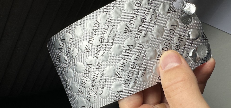 First order with Enclomiphene